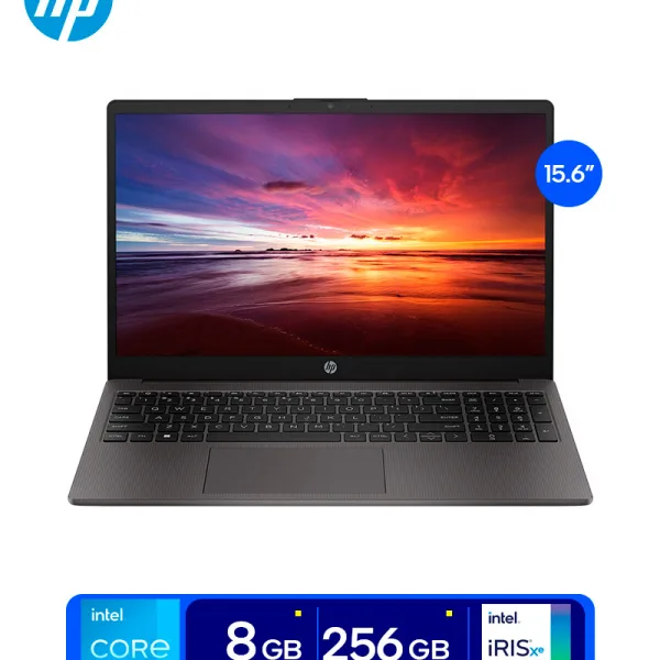 HP NOTEBOOK HP 250 G10 (81H23LT#ABM)  Intel® Core i3-1315U / 8gb DDR4 (8*1)(2 SODIMM) / 256GB SSD / 15.6"HD / TECLADO ESPAÑOL / FREE DOS / INTEL UHD GRAPHICS